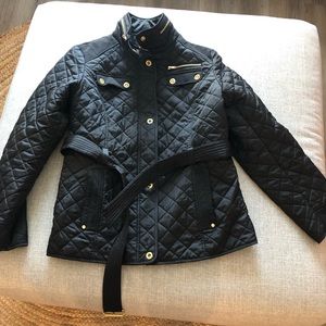Black jacket.